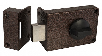 Картинка Замок накладной БУЛАТ ЗН1Б-1 медь